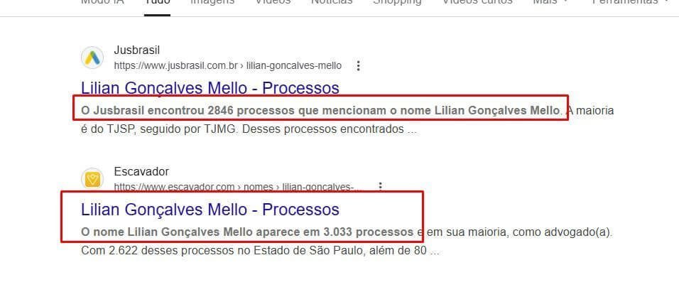 Serviços jurídicos do Grupo Mello Advogados